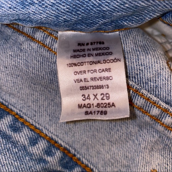 Men's Members Mark Denim Jeans 34 X 29 - Picture 7 of 13